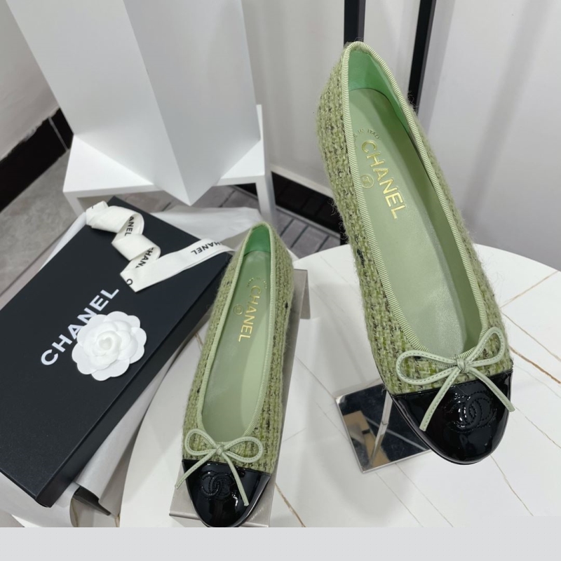 Ch*el flat shoes